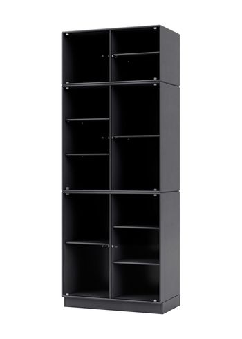 Montana - Vitrine - Ripple IV - Plinth H7 - Coal