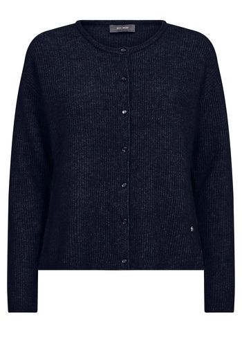 Mos Mosh - Cardigan - MMAlmine Knit Cardigan - Salute Navy