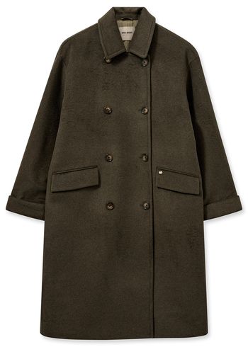 Mos Mosh - Manteau - MMVenice Wool Coat - Forest Night