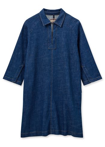 Mos Mosh - Kjole - MMCirali Pincourt Dress - Dark Blue