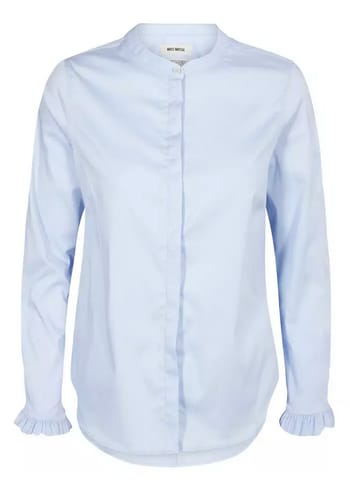 Mos Mosh - Camisa - MMMattie Sustainable Shirt - Light Blue