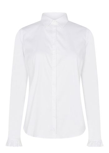 Mos Mosh - Hemd - MMMattie Flip Shirt - White