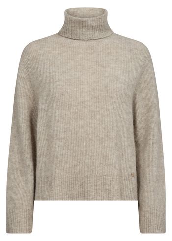 Mos Mosh - Stickat - MMAidy Thora Rollneck Knit - Feather Gray