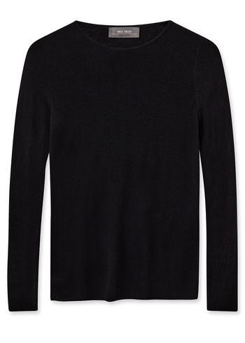 Mos Mosh - Tricotar - MMBouch O-neck Knit - Black