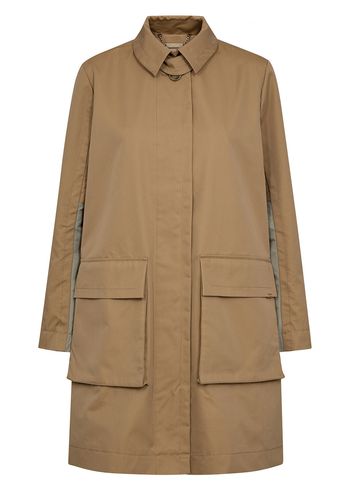 Mos Mosh - Abrigo de trenza - MMIndrani Trenchcoat - Sesame