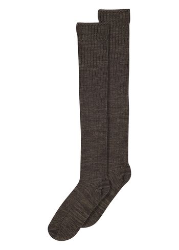 MP Denmark - Chaussette de genou - Megan Knee Socks - Brown Melange (col. 351)