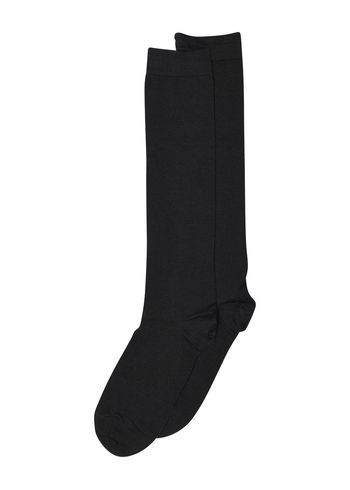 MP Denmark - Knæstrømpe - Wool/Cotton Knee Socks - Black