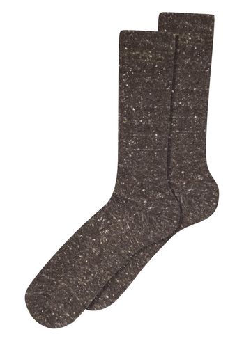 MP Denmark - Strømper - Betty Socks - Brown Melange