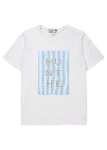 MUNTHE - T-shirt - Lora - White