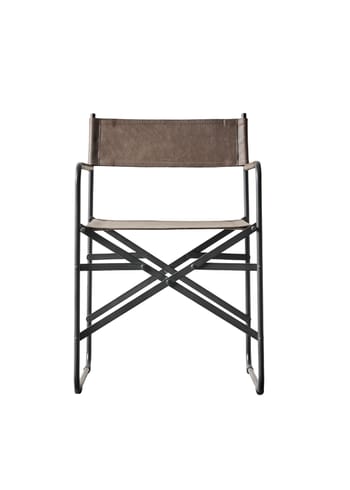 MUUBS - Cadeira de jantar - Chair Silhouette - Black / Brown