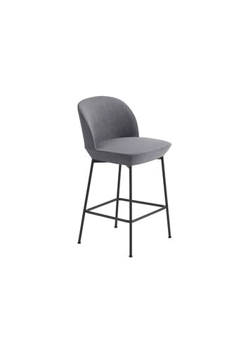 Muuto - Tabouret de bar - Oslo Counter Chair - Anthracite Black / Still 161