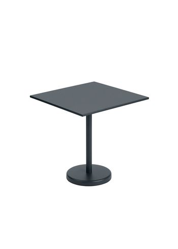 Muuto - Consiglio - Linear Café Steel Table - Black - Square
