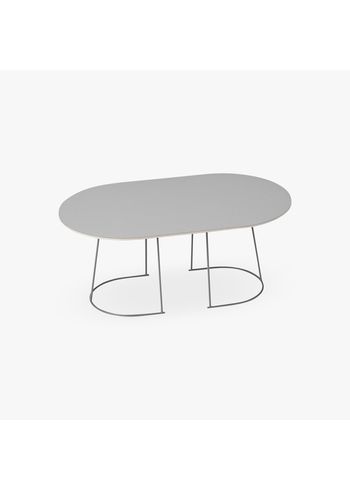 Muuto - Tabela - Airy Coffee Table Medium - Grey