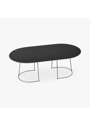 Muuto - Tisch - Airy Coffee Table Large - Black