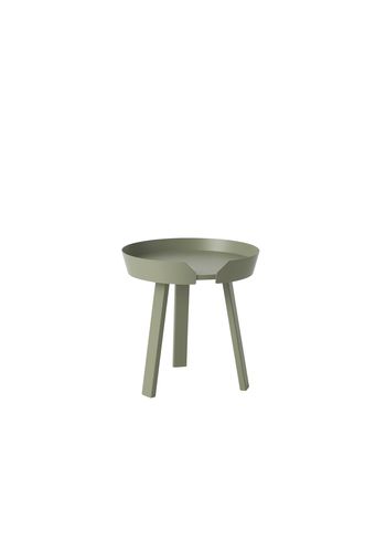 Muuto - Table - The Around Coffee Small Table - Dusty green