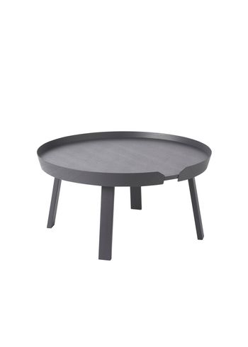 Muuto - Tabela - The Around Coffee Large Table - Anthracite