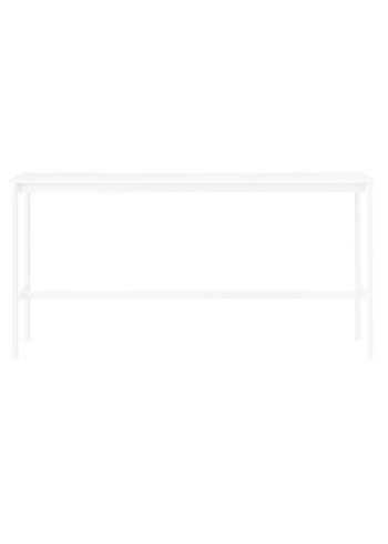 Muuto - Bord - Base High Table - White/White Laminate/ABS