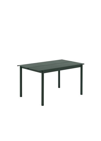 Muuto - Hallitus - Linear Steel Table - Dark Green