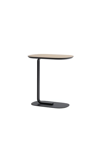 Muuto - Table - Relate sidetable - Oak Veneer/Black