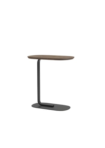 Muuto - Conseil d'administration - Relate sidetable - Solid Smoked Oak/Black