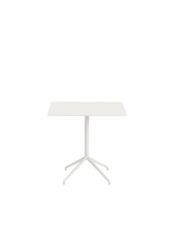 Muuto - Tisch - Still Cafe Table - White Nanolaminate/White