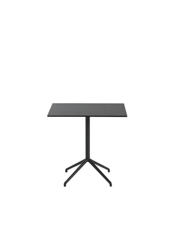 Muuto - Table - Still Cafe Table - Black Nanolaminate/Black