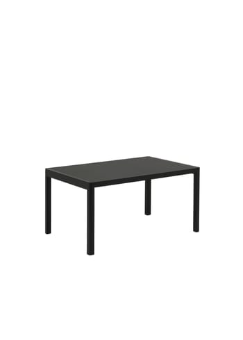 Muuto - Table - Workshop Table - Muuto - Black Linoleum/Black - Medium