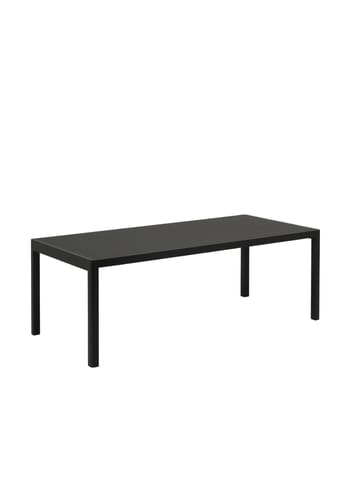 Muuto - Junta - Workshop Table - Muuto - Black Linoleum/Oak - Large