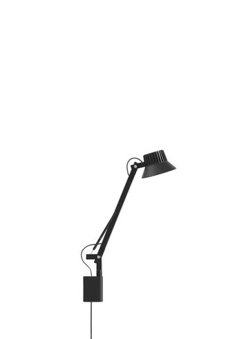 Muuto - Candeeiro de mesa - Dedicate Wall Lamp - S1 - Black