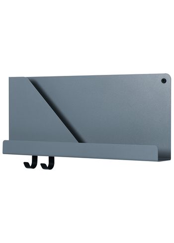 Muuto - Regalbrett - Folded Shelves - Blue-Grey L51