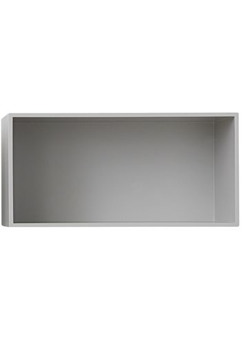 Muuto - Plank - Mini Stacked Storage System / 2.0 - Light grey - Large