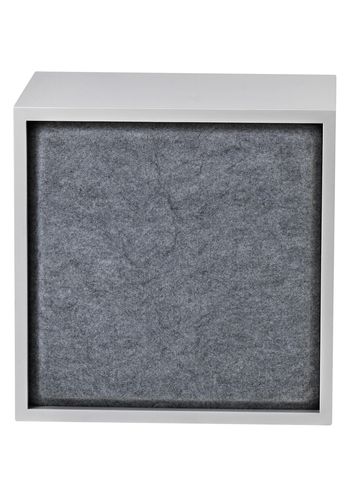 Muuto - Shelf - Stacked Acoustic Panels - Medium - Grey Melange