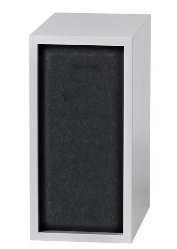 Muuto - Shelf - Stacked Acoustic Panels - Small - Black Melange