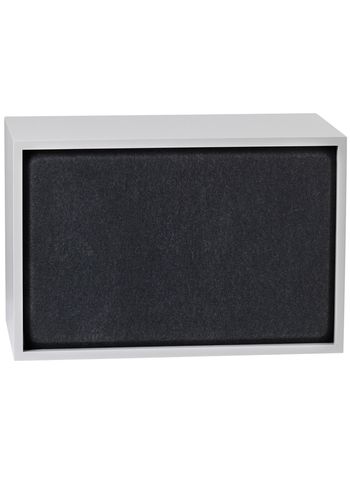 Muuto - Półka - Stacked Acoustic Panels - Large - Black Melange
