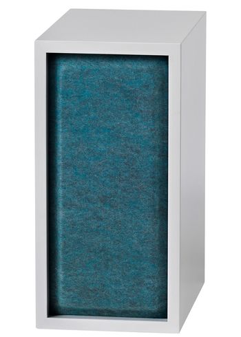 Muuto - Shelf - Stacked Acoustic Panels - Small - Aqua Melange