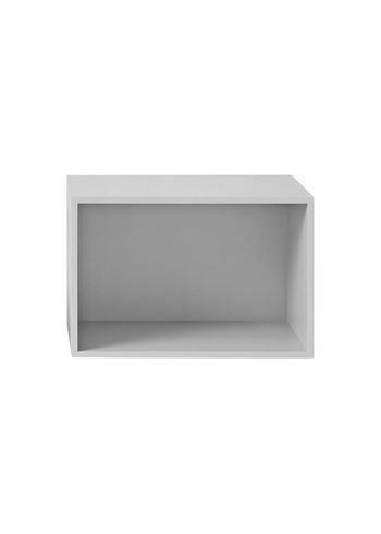 Muuto - Shelf - Stacked Storage System / Large - Backboard - Light Grey