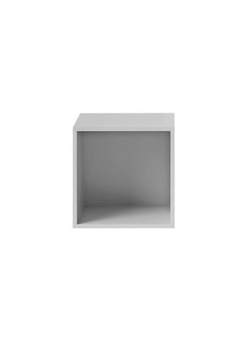 Muuto - Hylly - Stacked Storage System / Medium - Backboard - Light Grey