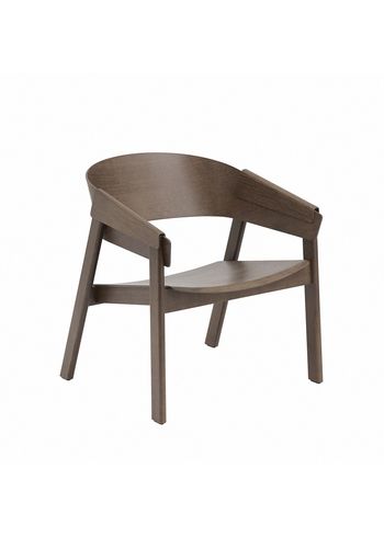 Muuto - Lænestol - Cover Lounge Chair - Dark Brown Stained/Dark Brown Stained