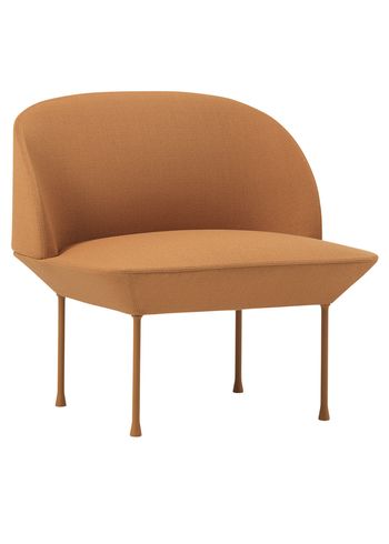 Muuto - Lænestol - Oslo Lounge Chair - Vidar 472 / Brændt gule ben