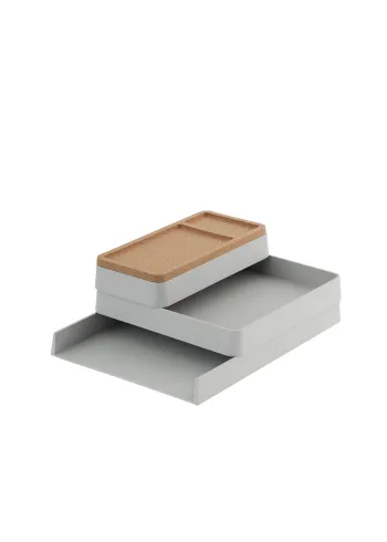 Muuto - Storage boxes - Arrange Desktop - Grey