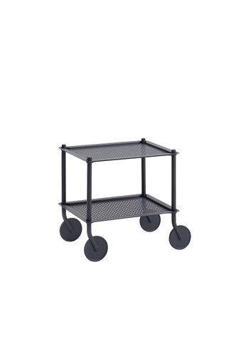 Muuto - Trolley Table - Flow Trolley - 2 Layer - Blue Grey