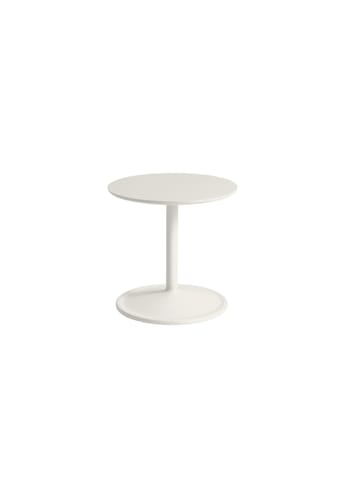 Muuto - Mesa de cabeceira - Soft Side Table - Off-White Linoleum / Off-White