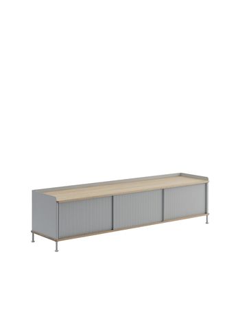 Muuto - Sideboard - Enfold Sidetable by Muuto - Oak / Grey