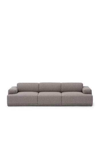 Muuto - Divano - Connect Soft Modular Sofa - 3-seater - Configuration 1 - Re-wool 128