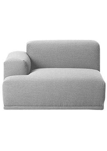Muuto - Couch - Connect Modular Sofa / Modules - Left Armrest (A) - L: 117 x D: 92 x H: 70 x SH: 42 cm