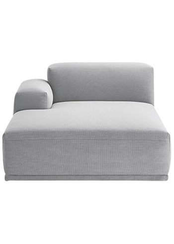 Muuto - Canapé - Connect Modular Sofa / Modules - Left Armrest Lounge (J) - L: 117 x D: 150 x H: 70 x SH: 42 cm