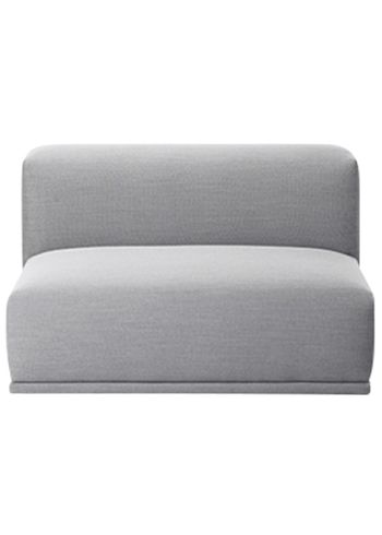 Muuto - Couch - Connect Modular Sofa / Modules - Long Centre (C) - L: 117 x D: 92 x H: 70 x SH: 42 cm