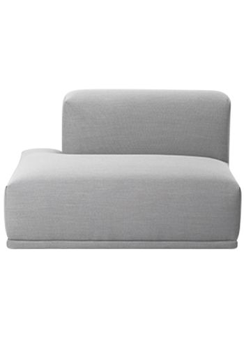 Muuto - Couch - Connect Modular Sofa / Modules - Left Open-ended (F) - L: 117 x D: 92 x H: 70 x SH: 42 cm