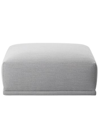 Muuto - Couch - Connect Modular Sofa / Modules - Short Ottoman (I) - L: 92 x D: 92 x H: 42 cm