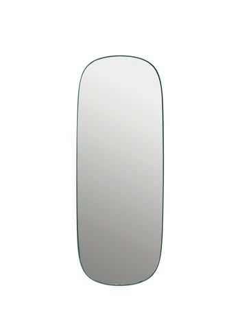 Muuto - Miroir - Framed Mirror - Large - Dark Green/Clear